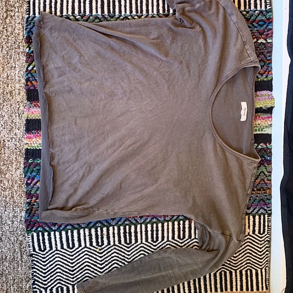 madewell grey work our long sleeve - Picture 2 of 3